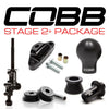 Cobb Tuning Stage 2+ Drivetrain Package - Black/Black + Black/Black (STI/WRX 04-21)