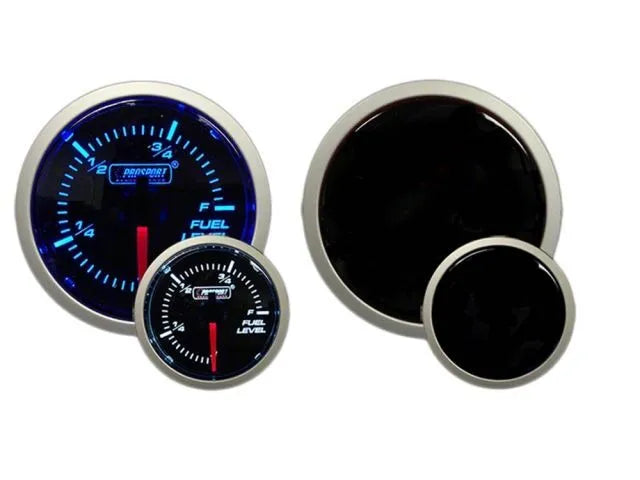 ProSport 52mm Electrical Fuel Level Gauge - Blue/White