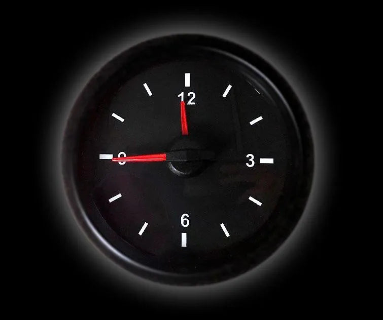 ProSport 2-1/16in Electrical 12 Volt Analog Clock Gauge