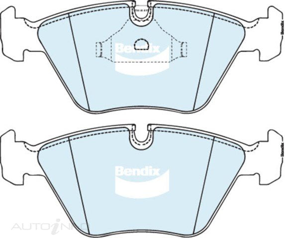 Bendix Brake Pads Front Jaguar Teves - DB1242GCT