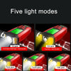 USB Rechargeable LED Bicycle Headlight With Horn and Speedometer to suit Bi — image 5