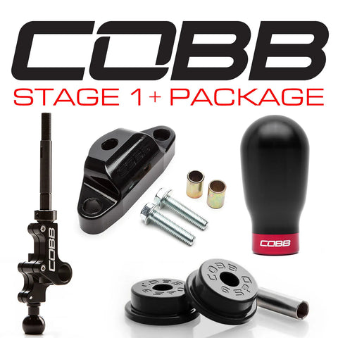 Cobb Tuning Stage 1+ Drivetrain Package Tall Weighted Knob (Liberty STI BL/BP 04-09)