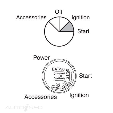 Narva Switch Ignition 4 Position - 64018