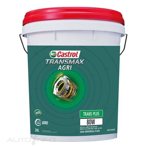 Castrol Transmax Agri TRANSPL80W 20LAZ - 3431044