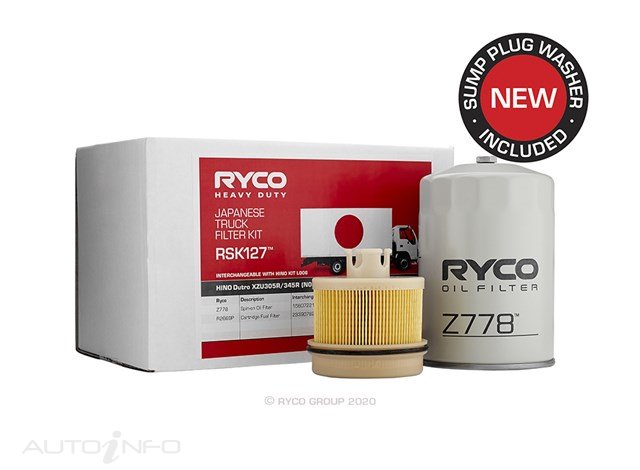 Ryco Filter Service Kit - RSK127