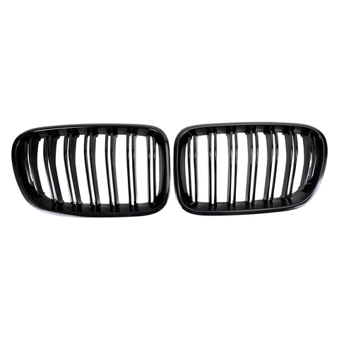 BMW X3 F25 Gloss Black Dual Line Kidney Grille (2011-2014)