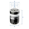 UFI Filters Oil Filter 23.102.00