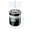 UFI Filters Oil Filter 23.248.00