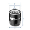 UFI Filters Oil Filter 23.413.00