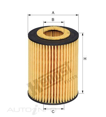 Hengst Oil Filter CH11461 Bmw 1 3 Series 10-On - E820HD245