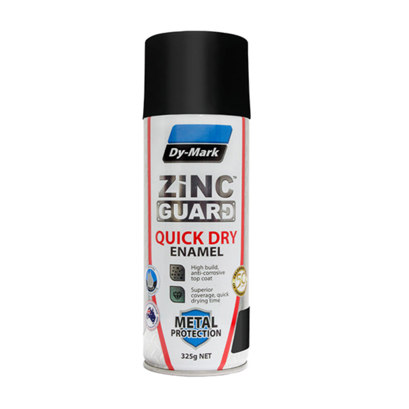 Dy-Mark(Aust) P/L Zinc Guard Quick Dry Enamel Satin Black