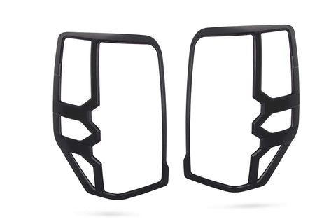 Black Taillight Covers/Surrounds for Mitsubishi Triton MR 2019-2023