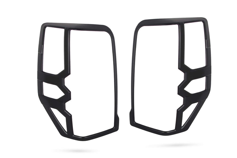 Black Taillight Covers/Surrounds for Mitsubishi Triton MR 2019-2023
