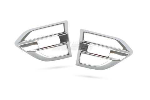 Chrome Side Vent Covers for Ford Ranger PX2 PX3 2015-2022