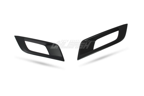 Black Fog Light Cover for Ford Ranger PX2 Wildtrak 2015-2018