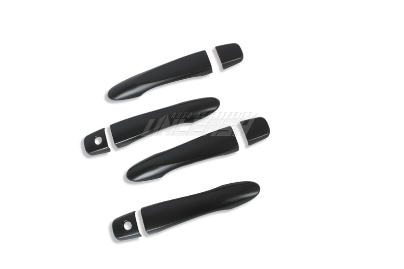 Black Door Handle Covers for Nissan Navara NP300 2015-2025