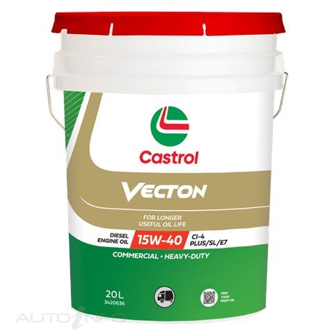 Castrol Vecton 15W40 CI4+SLE7 20L NZ - 3420636