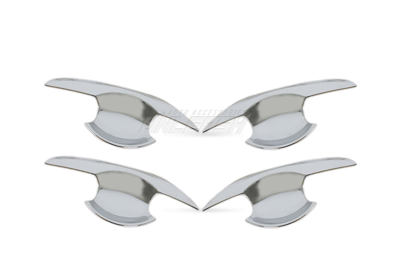 Chrome Door Handle Bowl Insert Covers for Nissan Navara NP300 2015-2025