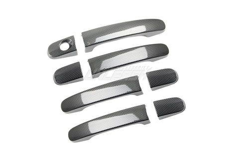Carbon Fiber Color Door Handle Covers for Ford Ranger PX1 PX2 PX3 2011-2022