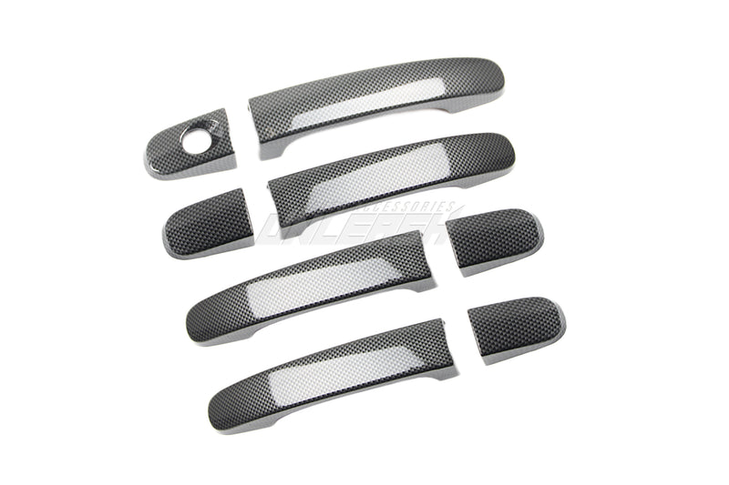 Carbon Fiber Color Door Handle Covers for Ford Ranger PX1 PX2 PX3 2011-2022