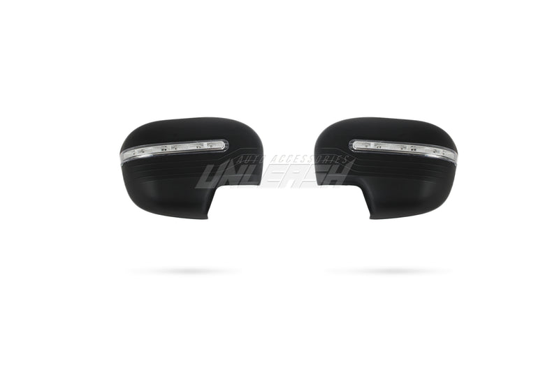 Black Mirror Covers with LED light for Nissan Navara NP300 2015-2020