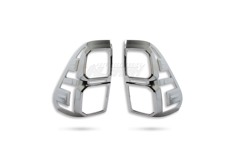 Chrome Taillight Cover/Surrounds for Toyota Hilux Revo 2015-2020 Style A