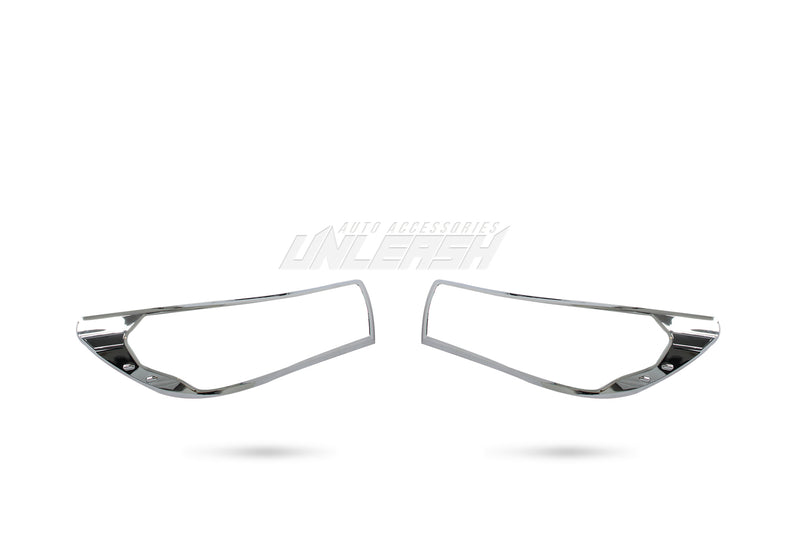 Chrome Headlight Cover/Surrounds for Toyota Hilux Revo SR5 2015-2020