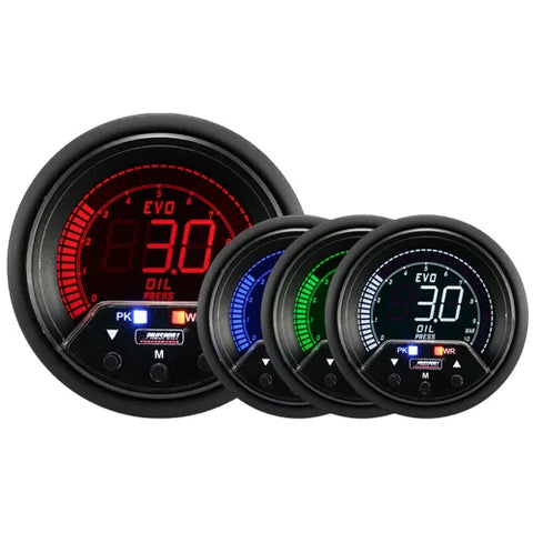 ProSport Premium EVO oil Pressure Gauge - 60mm
