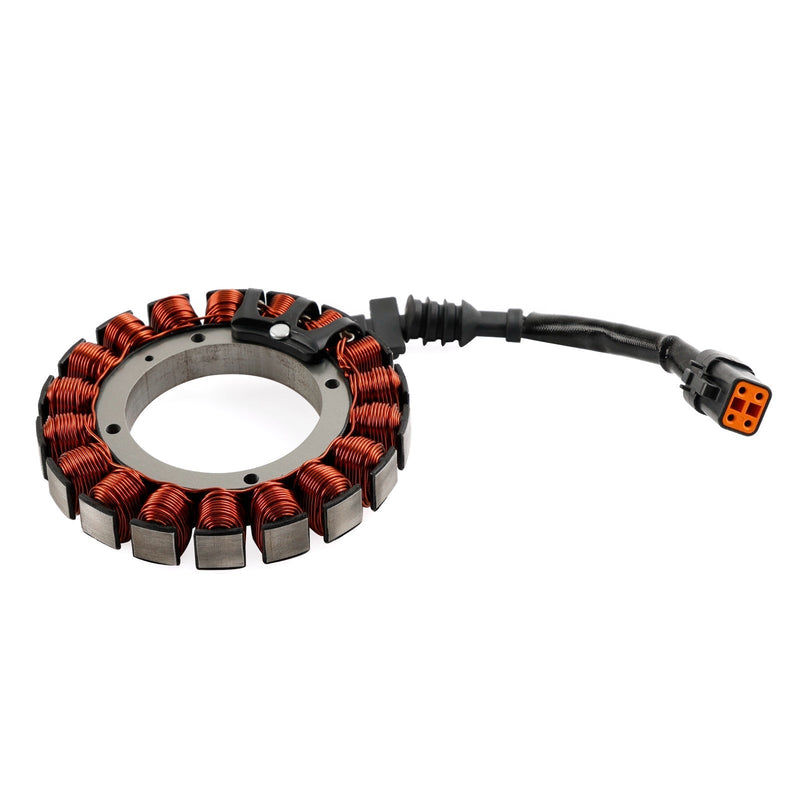 Softail 01-06 & Dyna 04-06 #. 30017-01B 38Amp 3 Phase Stator Generator