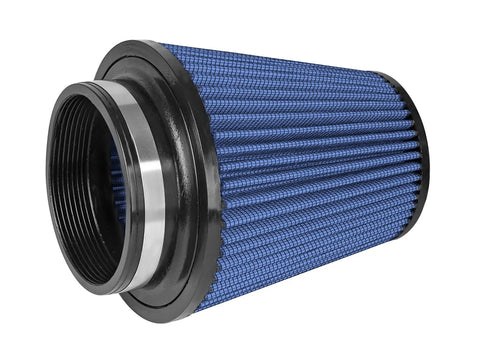 aFe Magnum Flow Pro 5R Air Filters - Pair - 4.5" Flange, 7" Base, 4.5" Inv Top, 7" Height
