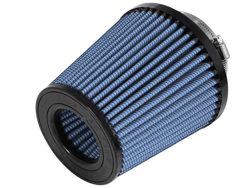 aFe Magnum Flow Pro 5R Air Filter - 3.5" Flange, 6" Base, 4.5" Inv Top, 6" Height
