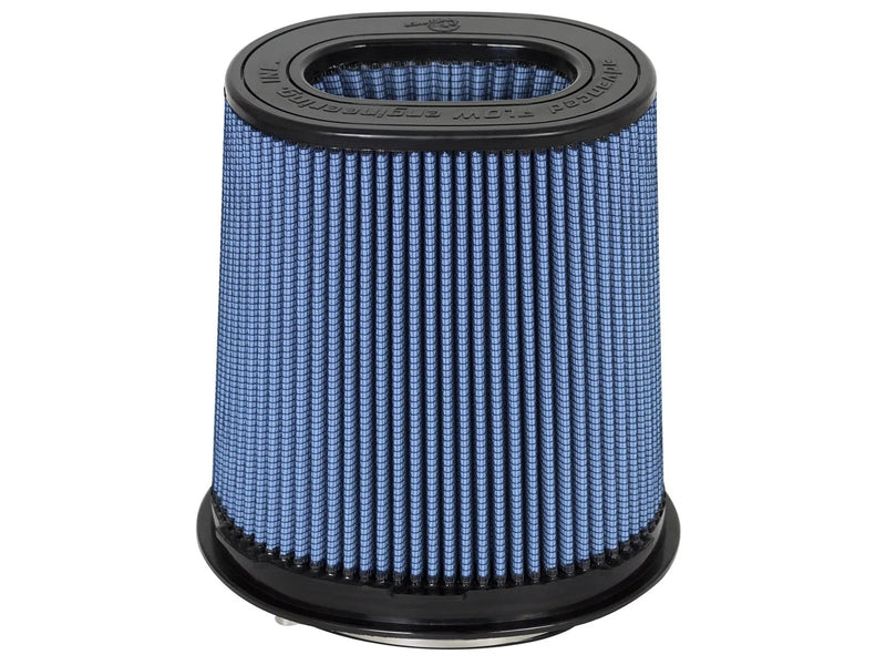 aFe Magnum Flow Pro 5R Air Filter - 6.75 x 4.75" Flange, 8.25 x 6.25" Base, 7.25 x 5" Inv Top, 8.5 Height