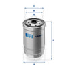 UFI Filters Fuel Filter 24.526.00