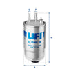 UFI Filters Fuel Filter 24.ONE.0B