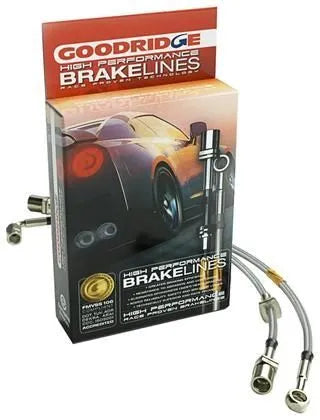 Goodridge Stainless Steel Braided Brake Lines (WRX/STi 08-14) — fits Subaru Outback
