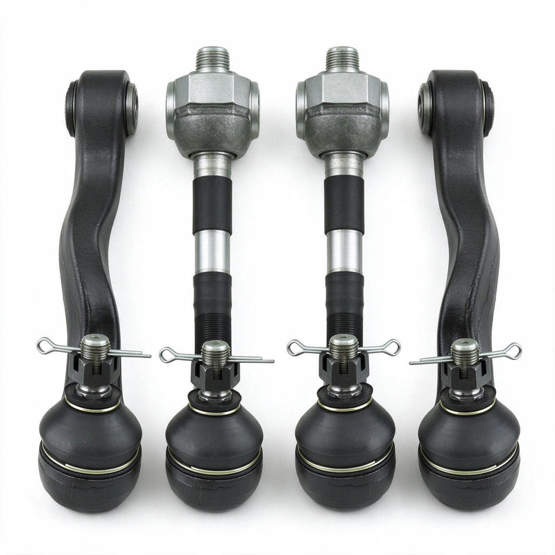 Inner Outer Tie Rod End 4PCS to suit Mitsubishi Pajero NM NP 2000-2006 — image 1