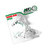 Front Lower Control Arms (Pair) to suit Mercedes SLK SLC R172 RWD — image 3