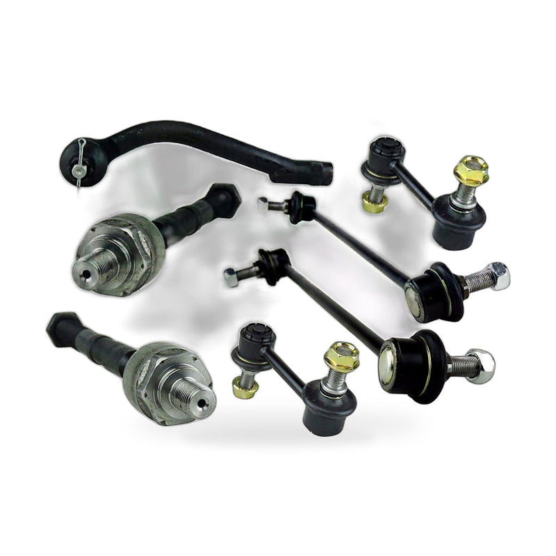 Tie Rod End Stabiliser Sway Bar Link Kit 8 Pieces (Pair) to suit Hyundai Santa Fe — image 1