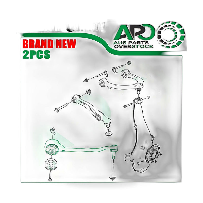 Front Lower Curved Control Arms (Pair) to suit Land Rover Range Rover — image 1