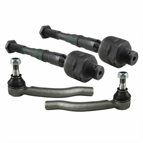 Inner Outer Tie Rod End Set 4 Pieces to suit Nissan Pathfinder R51 Navara — image 2