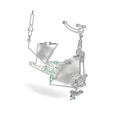 Front Lower Control Arm (Pair) to suit Toyota Hilux GUN125R GUN126R — image 2