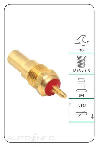 Tridon Water Temperature Sensor W/gauge Nissan - TTS031
