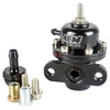 AEM Adjustable Fuel Pressure Regulator. Black. Acura & Honda Inline Flange with Straight Return Line Fitting