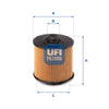 UFI Filters Oil Filter 25.173.01