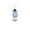 UFI Filters Oil Filter 25.231.00