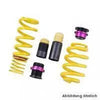 KW 253100BS Height Adjustable Spring Kit Coilovers