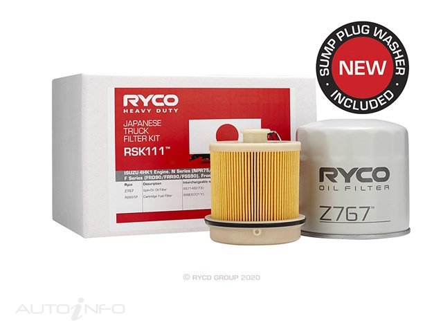 Ryco Filter Service Kit - RSK111