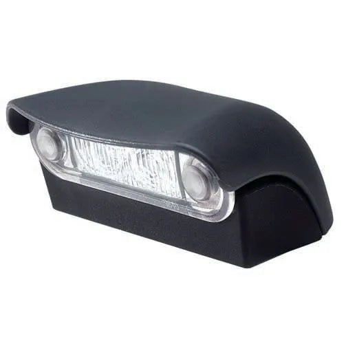 Hella Led Licence Plate Lamp 10-33V Black Housing Use Single Sided