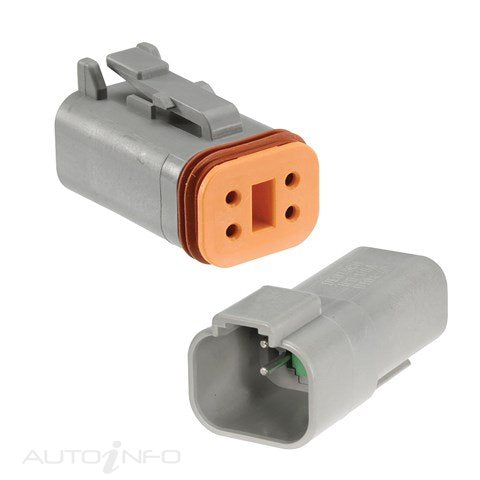 Narva Connector 4 Way Deutsch Kit - 57424BL