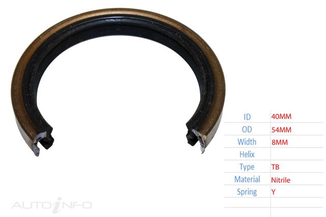 BW Oil Seal 40*54*8 TB - 402134N